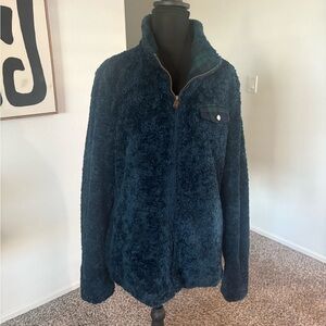 Pendleton Navy Fleece Shirt Jacket